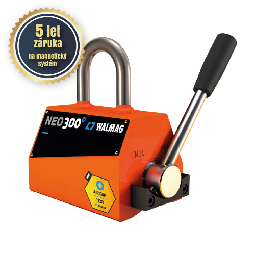 Permanentny magnes do podnoszenia ładunków Neo nadaje się również do materiałów o okrągłym kształcie